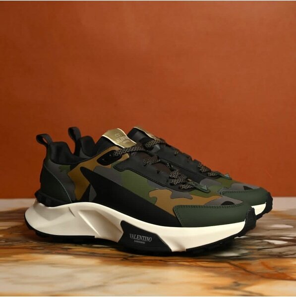 Baskets Homme Camouflage Valentino