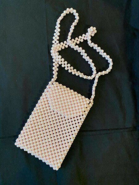 Sac à bandoulière en perles