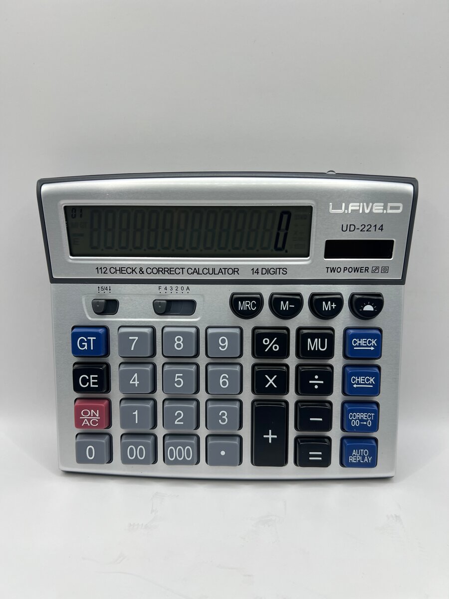 Calculatrice 14 chiffres U.Five.D
