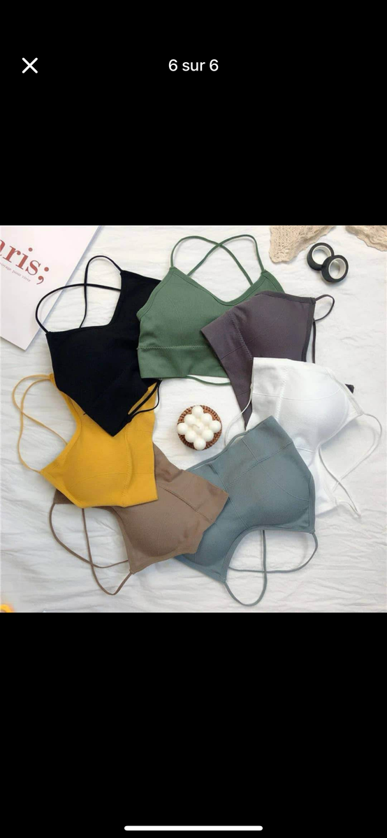 Top Femme sans Manches