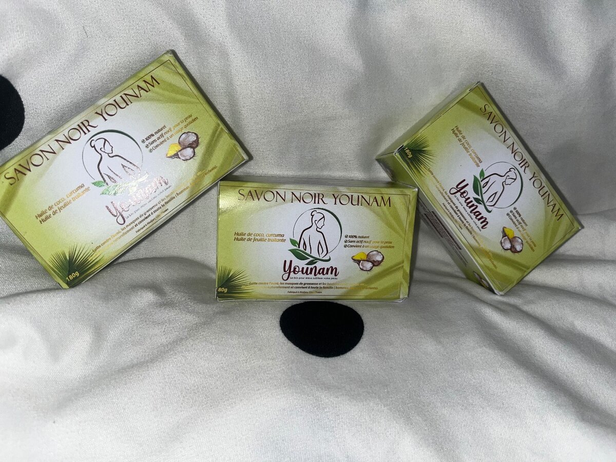 Savon Noir Younam Naturel