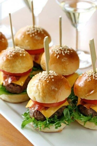 Mini Burgers Gourmets
