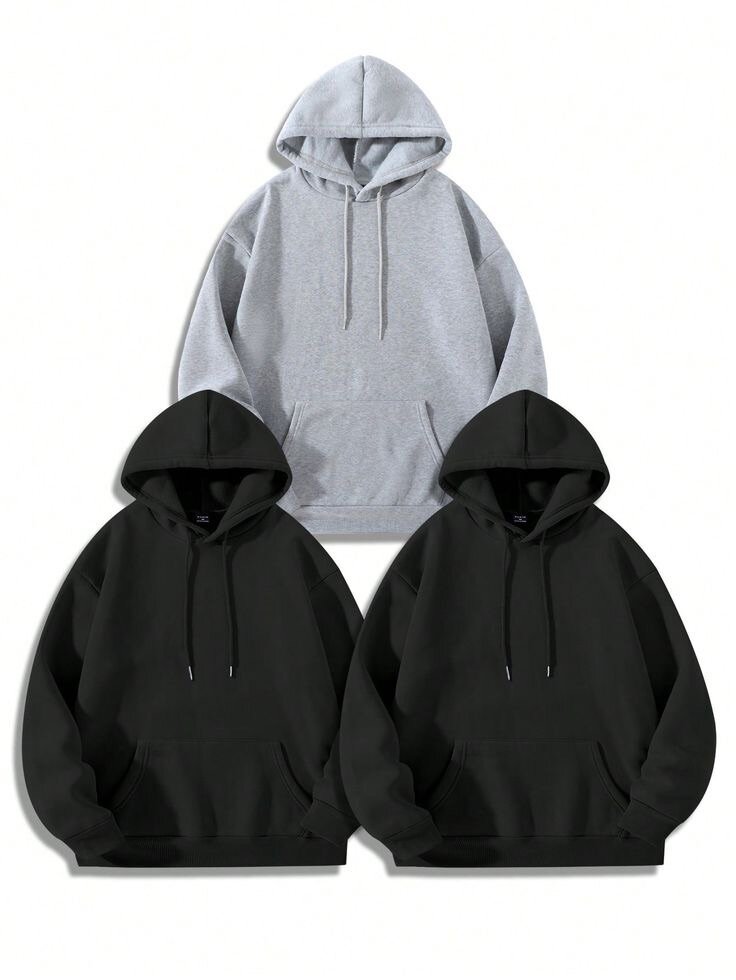 Plain hoodies