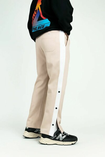 Pantalon baggy beige