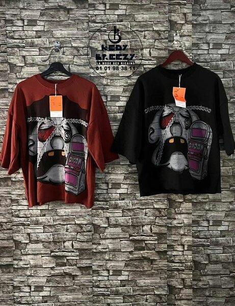 T-shirt oversize imprimé