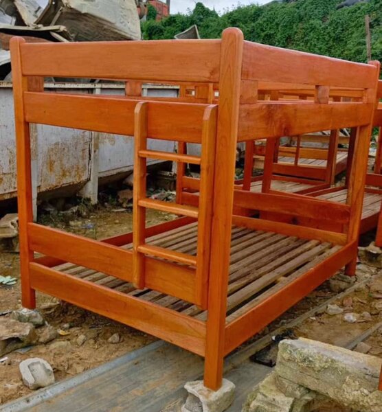 Lit superposé en bois massif