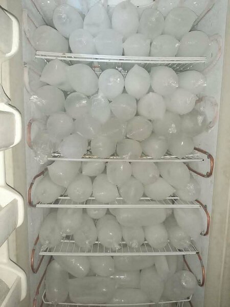 Glaçons en sachets pratiques