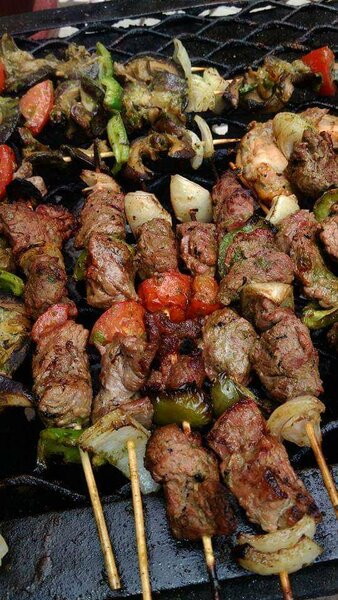 Brochettes de bœuf grillées