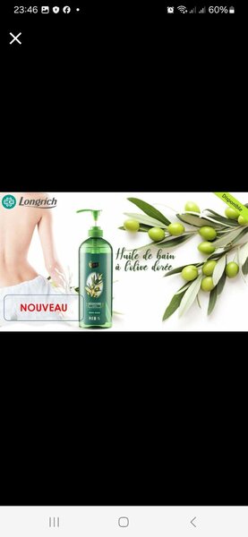 Huile de Bain à l'Olive Longrich