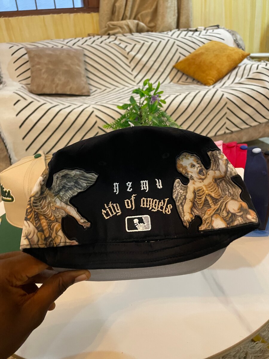 Casquette baseball LA noir