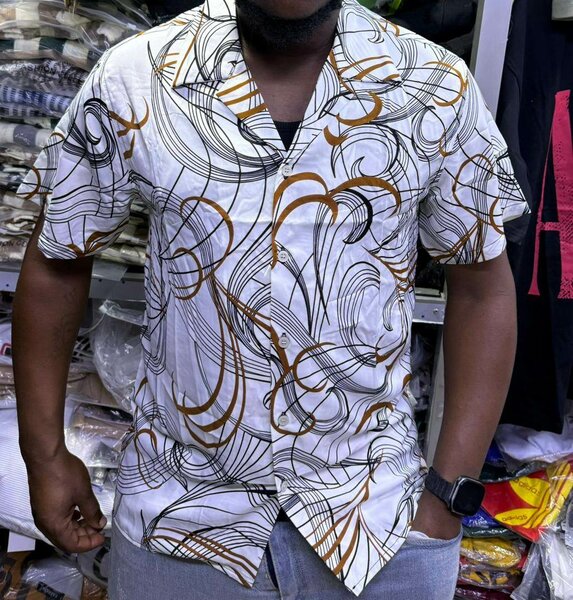 Chemise Homme Imprimée Élégante