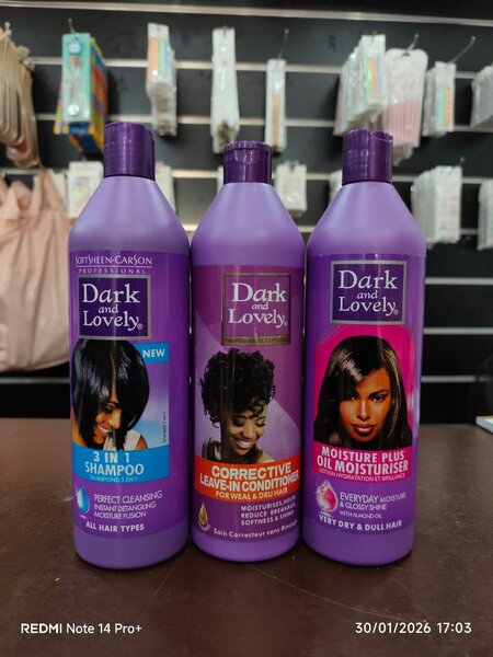 Pack soin capillaire Dark & Lovely