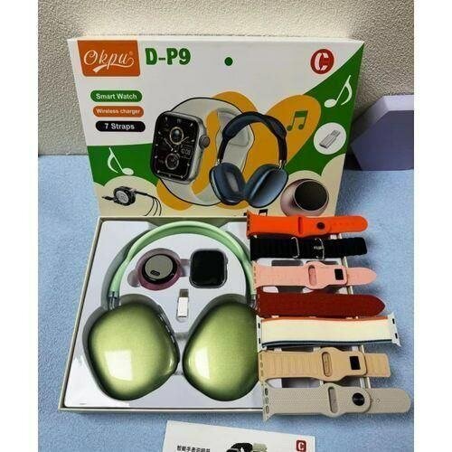 Kit Smartwatch D-P9 avec Casque