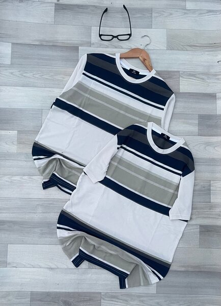 Pulls assortis rayés unisexes