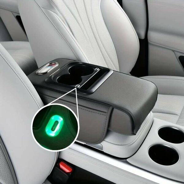 Chargeur sans fil voiture LED