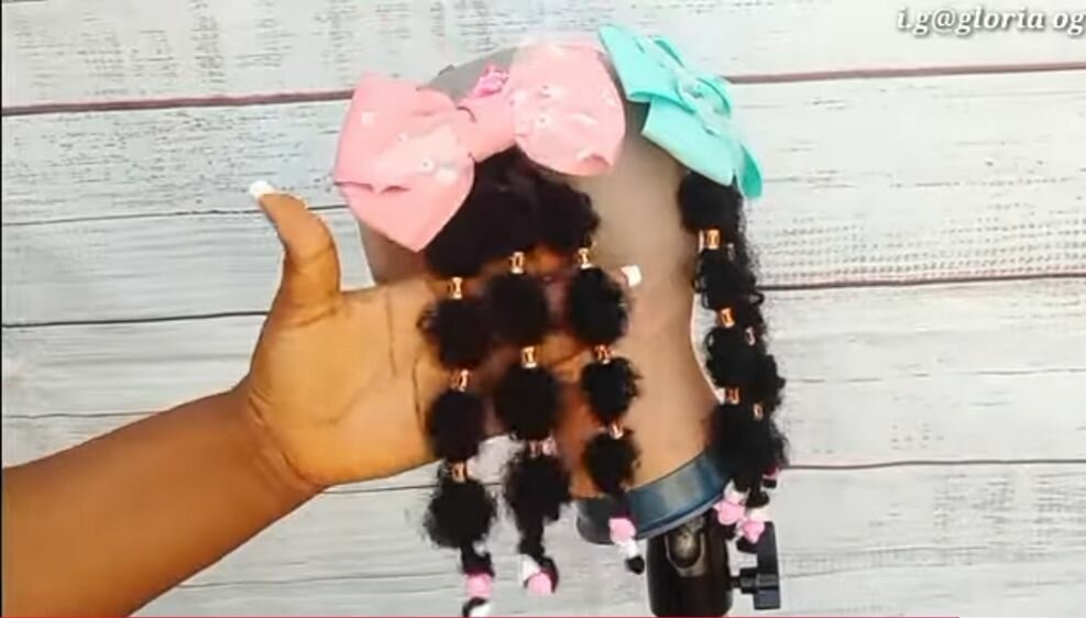 Extensions de cheveux pour enfants