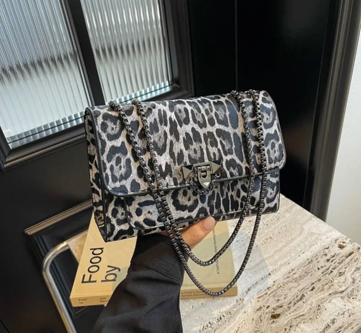 Леопардовая сумочка