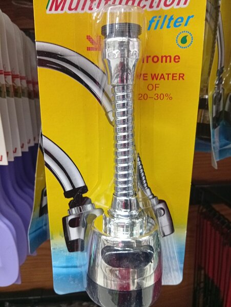 Tête de Robinet Pivotante Chrome