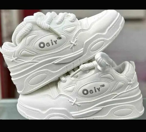 Baskets blanches tendance