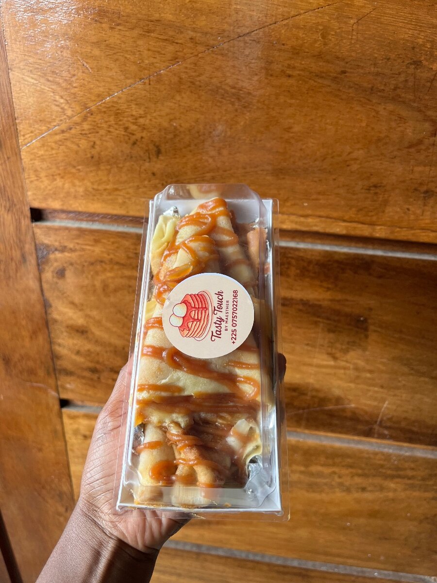 10 Crêpes au caramel