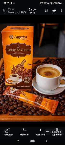 Café Cordyceps Militaris Longrich