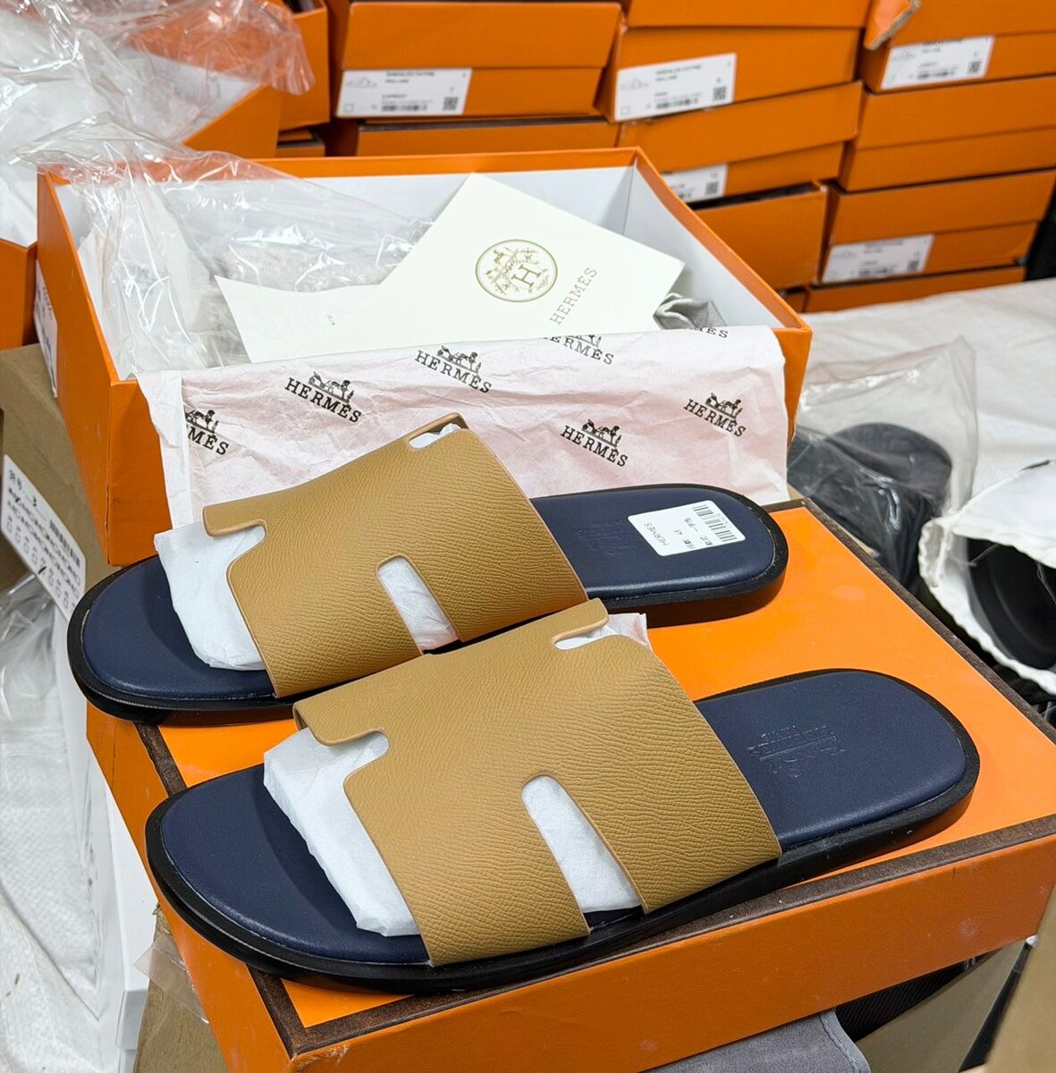 Sandales en cuir élégantes