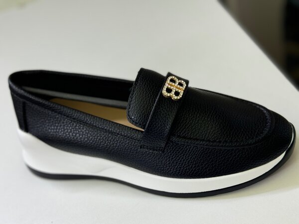 кожаные лоферы