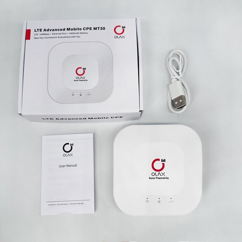 OLAX LTE ADVANCED MOBILE CPE MT30 300Mbps Universal Mifi