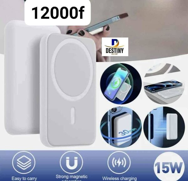 Power bank original iphone magsafe charge rapide