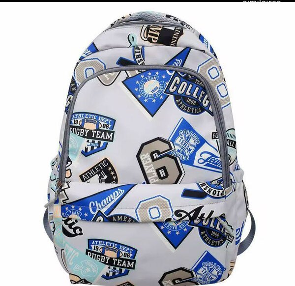 Sac à dos imprimé sportif