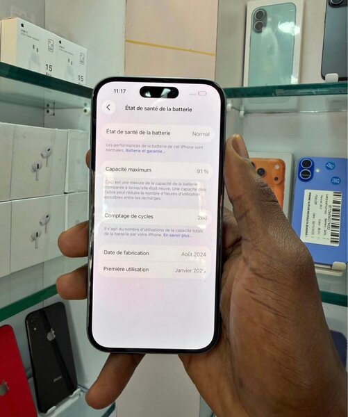 iPhone reconditionné - Batterie 91%