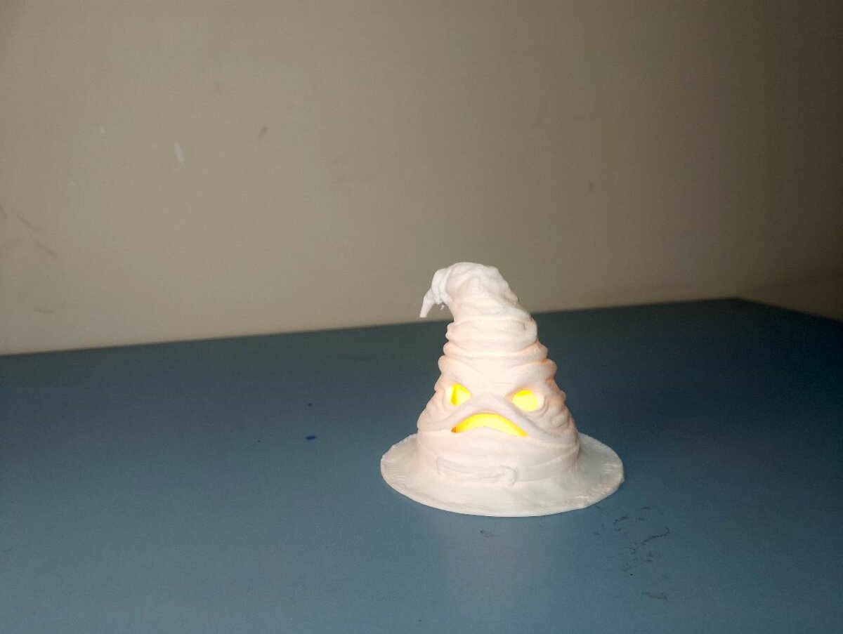 Sorting hat tealight