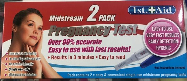 Pregnancy test kit dual pack