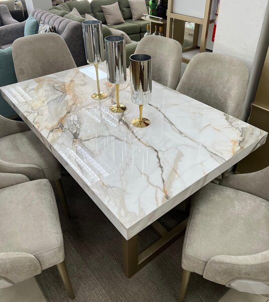 Table marbre élégante