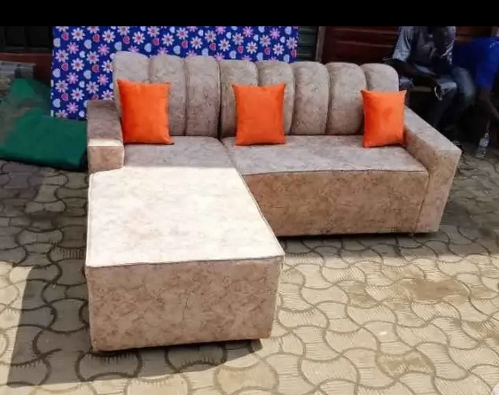 Canapé d'angle en tissu