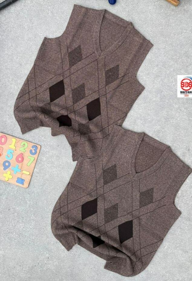 Gilets enfant tricotés élégants