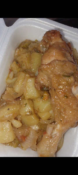 Ragoût de pomme au poulet