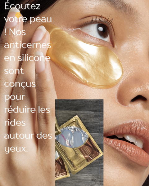 Patchs yeux anti-rides silicone