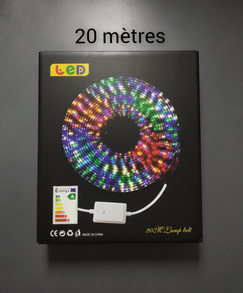 Ruban lumineux led RGB 20m