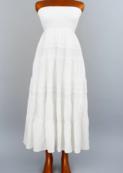 Robe Maxi Bohème Blanche