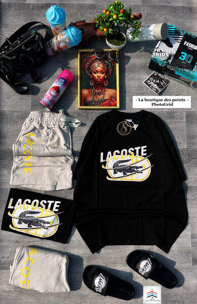 Ensemble Lacoste chic et tendance