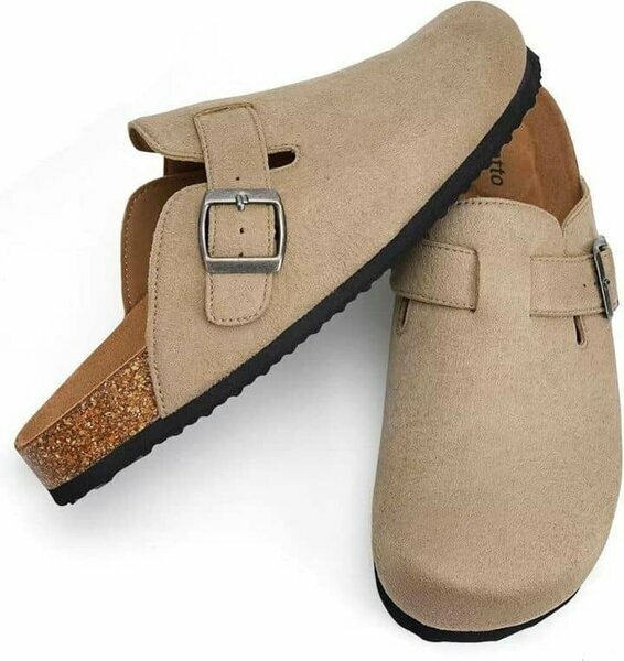 Sabots confort daim homme