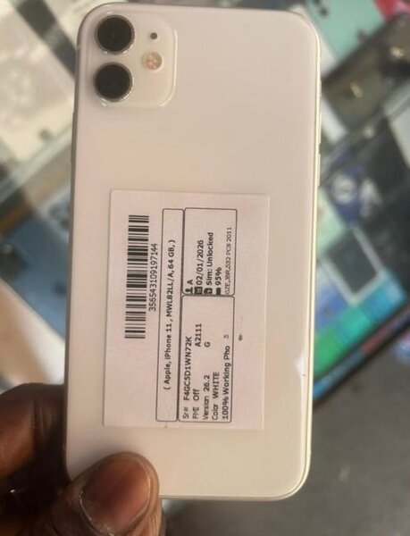 Apple iPhone 11 Blanc 128Go Reconditionné