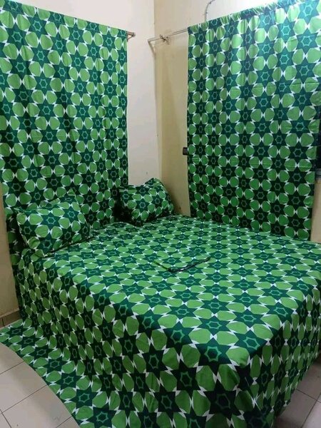 Parure de lit avec rideaux