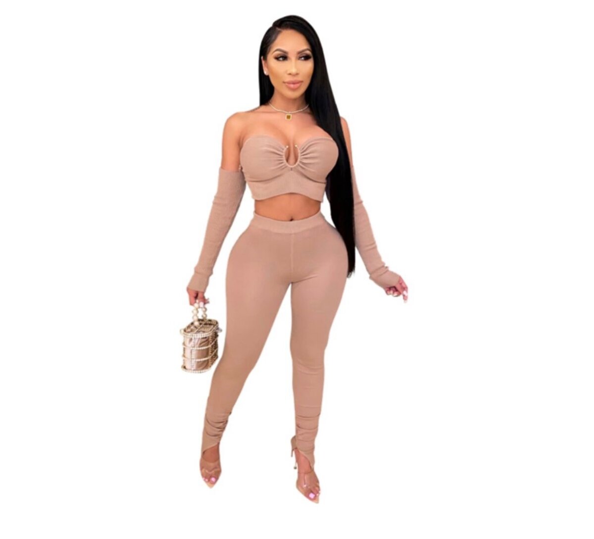 Fashionable Maxi Top and down