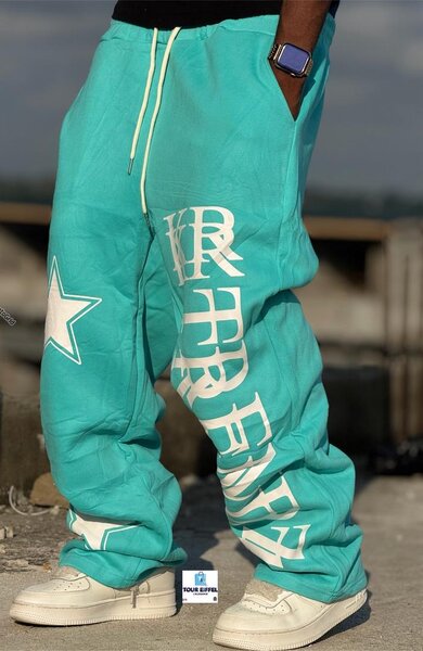 Jogging bleu tendance