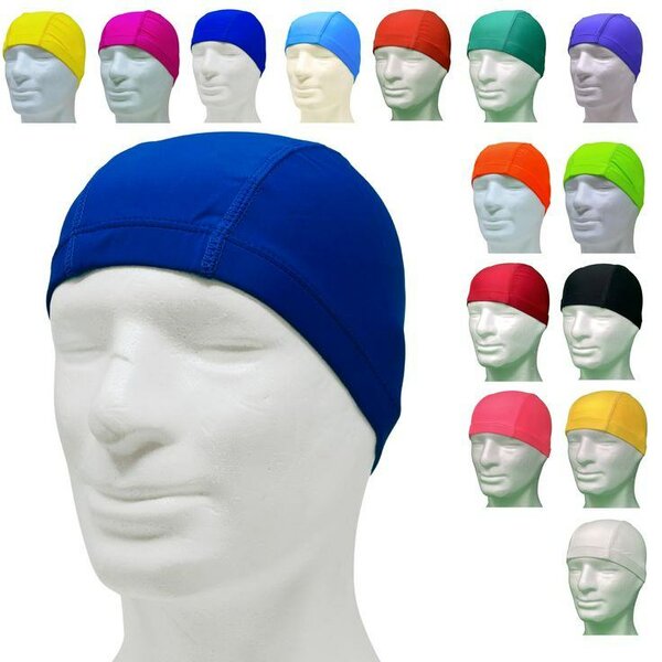 Bonnet de natation en tissu élastique