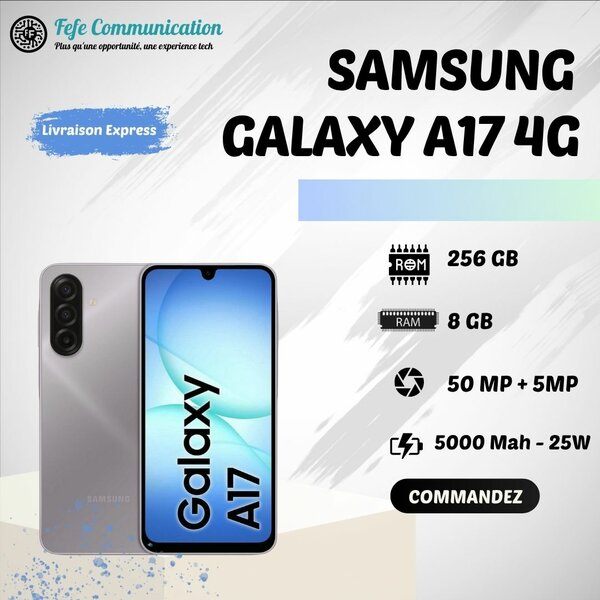 Samsung Galaxy A17 4G - 256GB