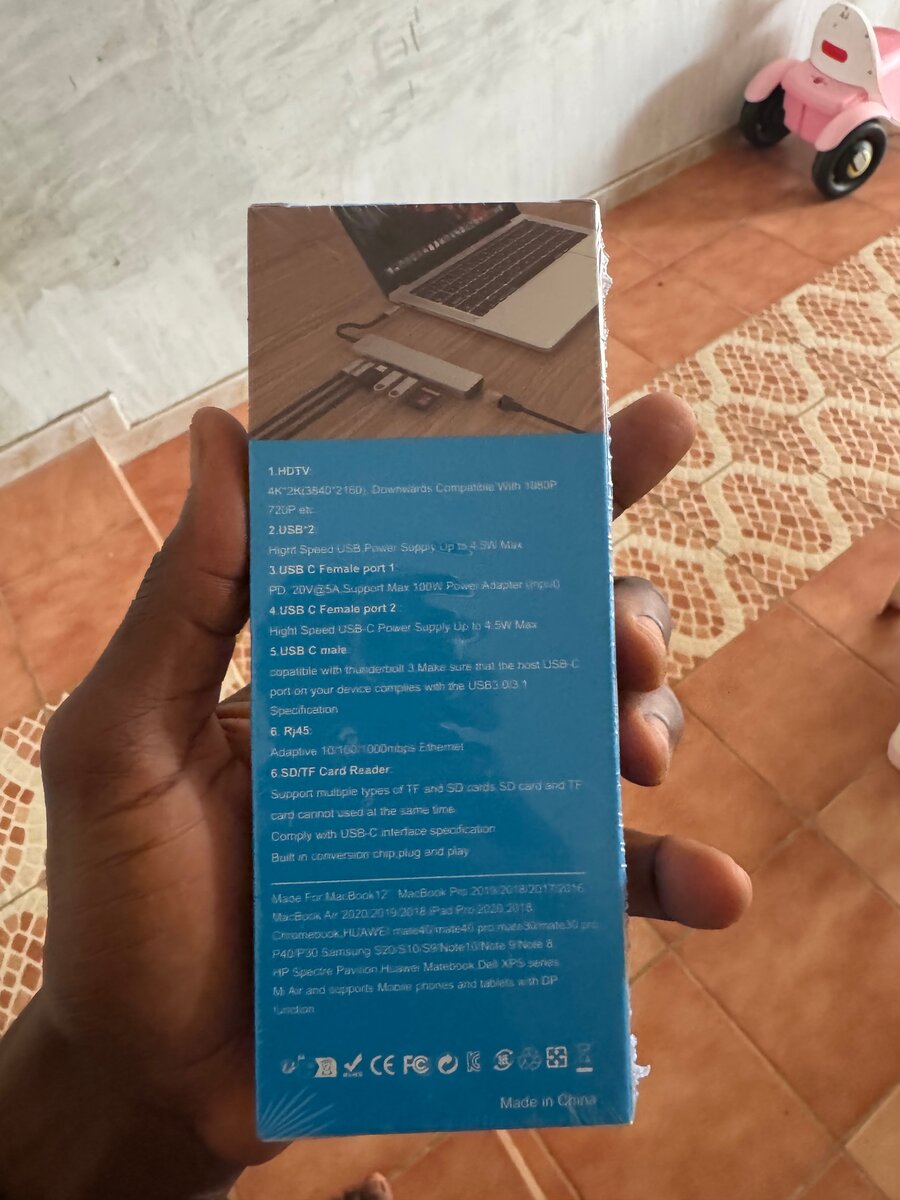 Hub USB-C 8-en-1 avec HDMI