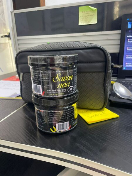 Savon Noir Naturel Exfoliant